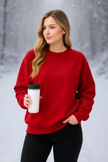 Forest Green sweatshirts, Red  sweatshirt, cozy pulover