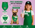 Starbucks Halloween costume.Kids Dress Up | Halloween costume | Kids - Dress Up Set - Starbucks pretend play Outfit