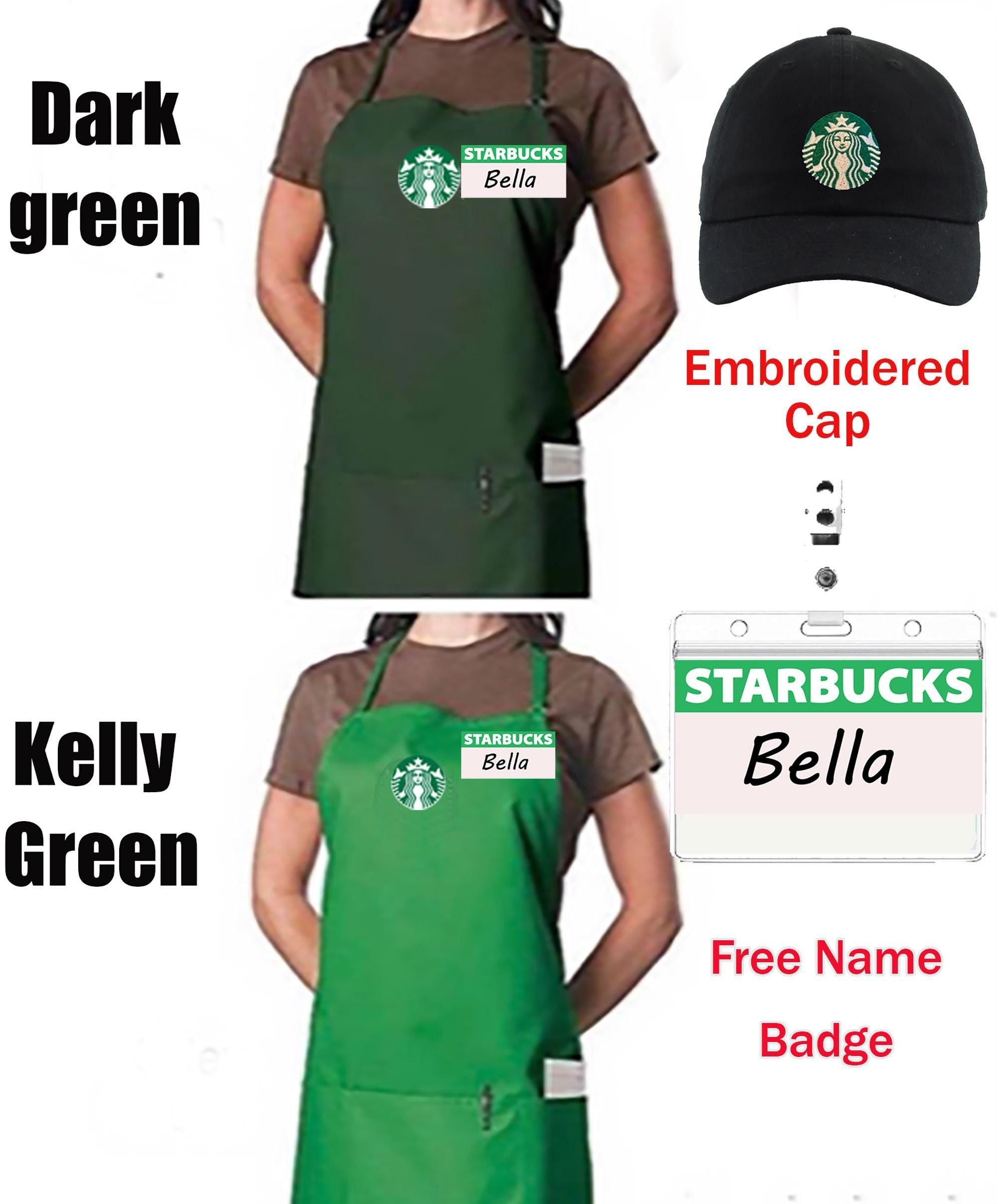 Starbucks Adult Apron | Starbucks Halloween costume | Adult - Dress Up Set -Starbucks