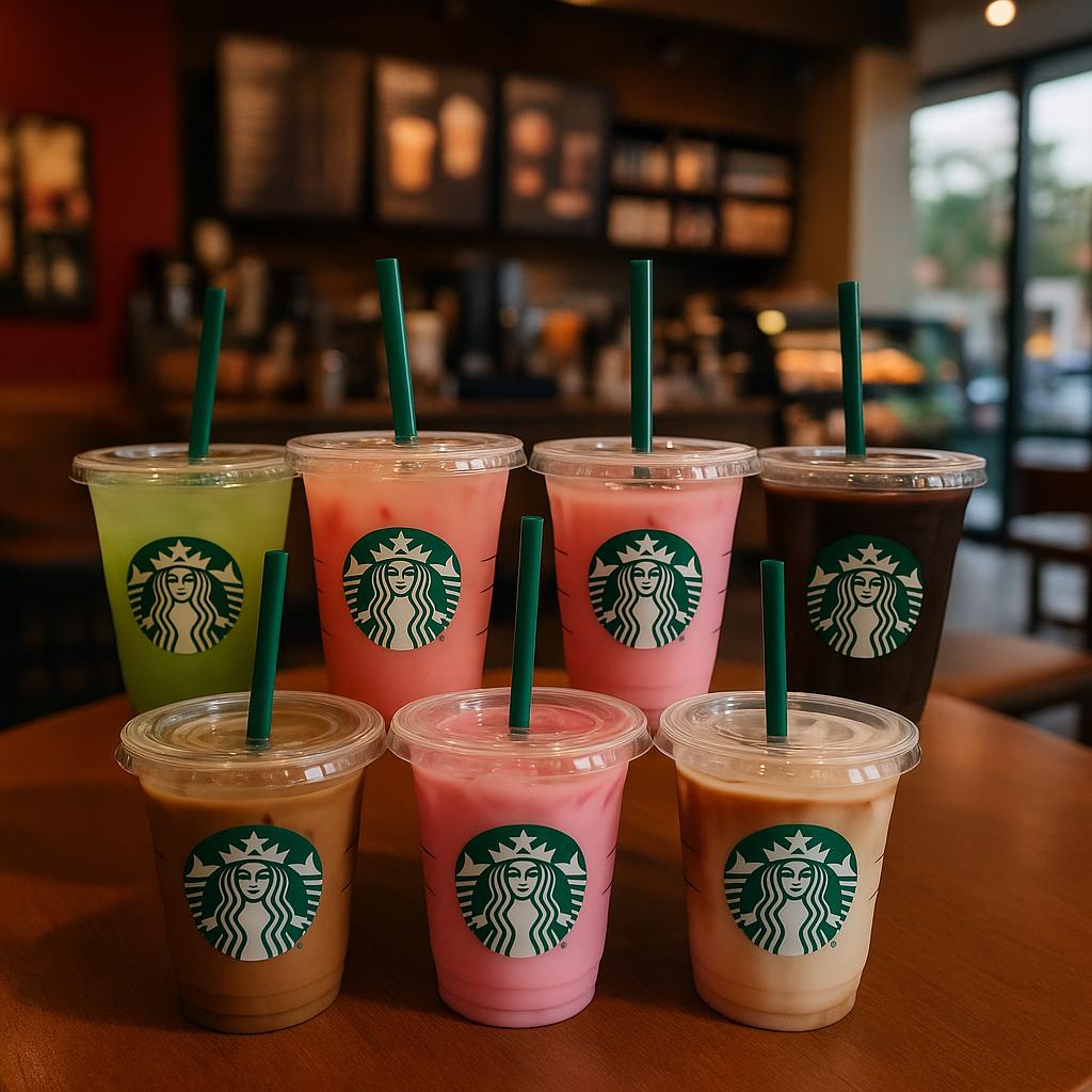 Starbucks Drink | Fake drink | 8oz faux drink| photo prop | photography props | pretend play|