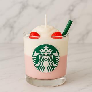 Starbucks candle, soy candles