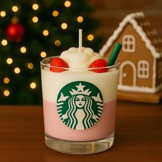 Starbucks candle, soy candles
