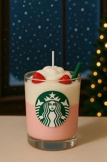 Starbucks candle, soy candles