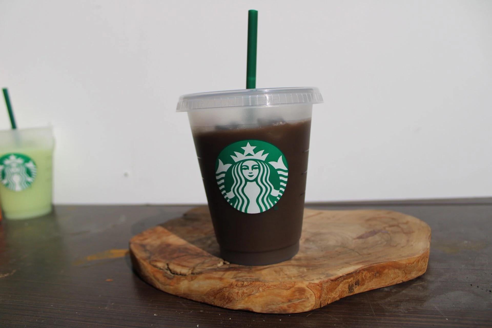 Starbucks Drinks| 2-Fake drink | | 2-16oz faux drink| photo prop | photography props | pretend play|