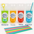 Personalized drink pouches