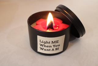 Valentines candle