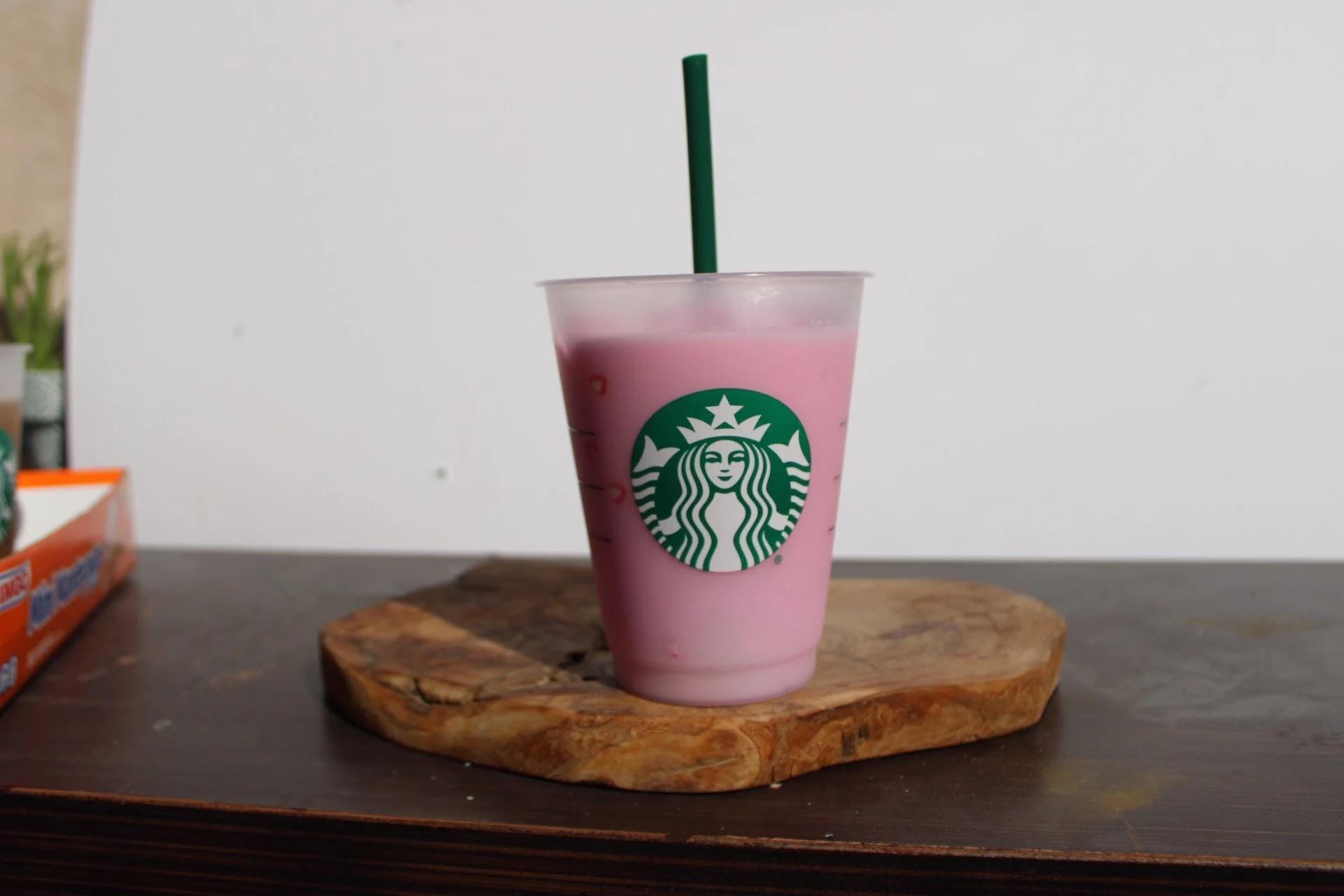 Starbucks Drinks| 2-Fake drink | | 2-16oz faux drink| photo prop | photography props | pretend play|