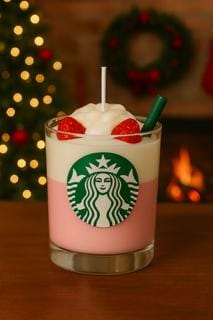 Starbucks candle, soy candles