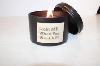 Valentines candle