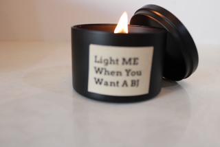 Valentines candle