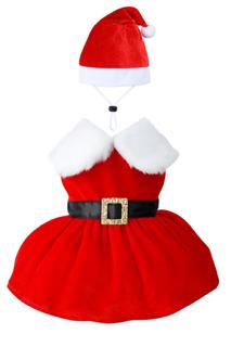 Dog santa outfit, Christmas Outfit
