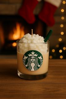 Starbucks candle, soy candles