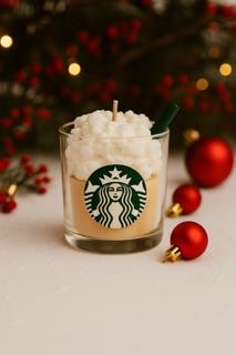 Starbucks candle, soy candles