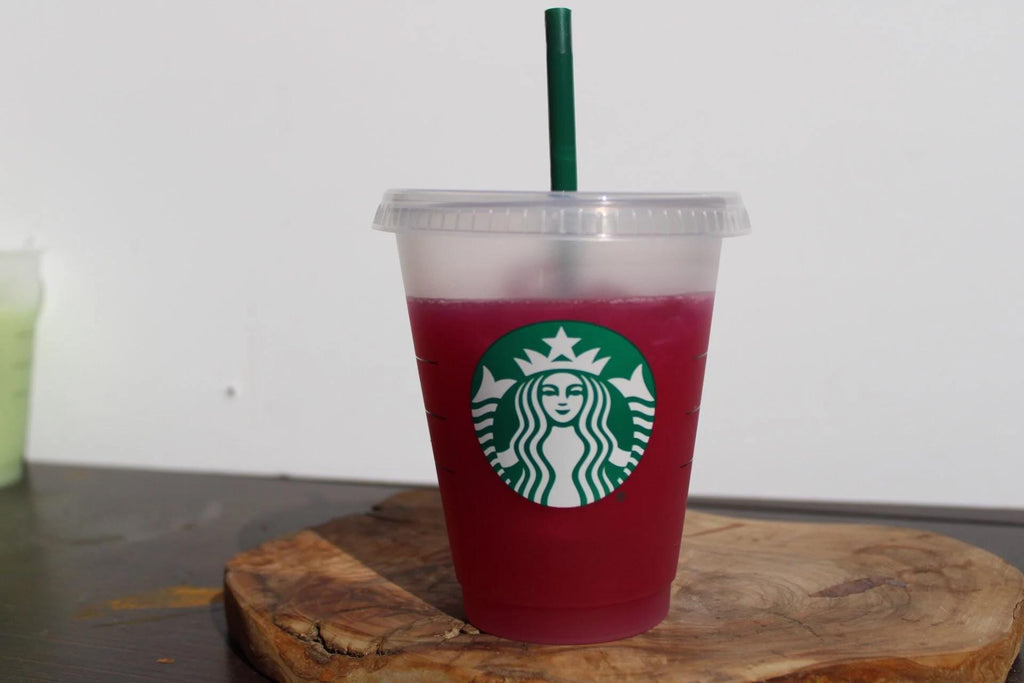 Starbucks Drinks| 2-Fake drink | | 2-16oz faux drink| photo prop | photography props | pretend play|
