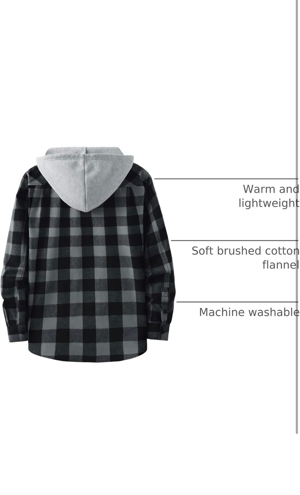 Michael Myers flannel hoodie