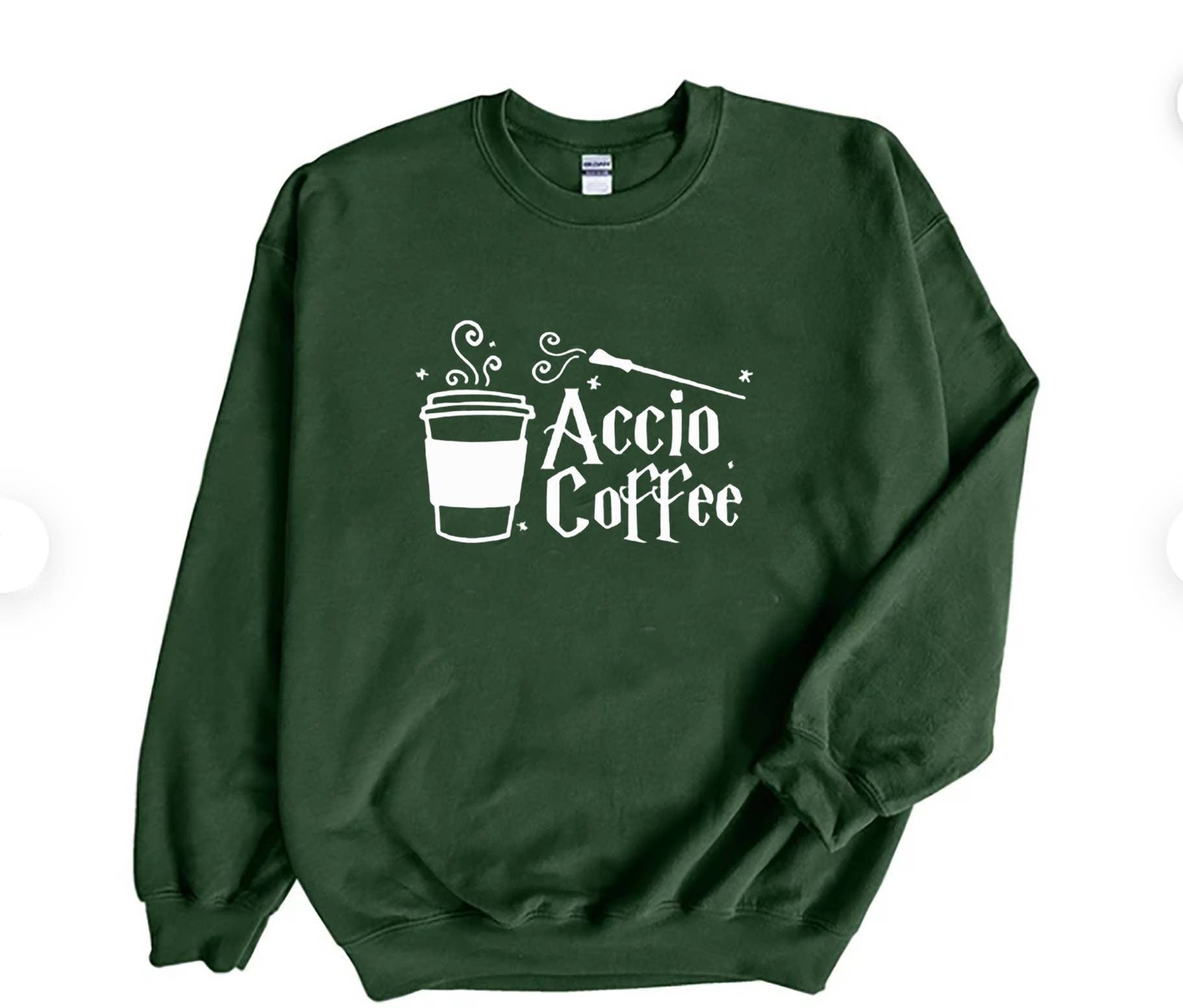 Accio Coffee sweatshirt, Wizarding Coffee Lover sweatshirt, Pottery Gifts sweatshirt, Wizard sweatshirt,
