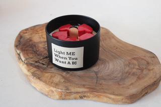 Valentines candle