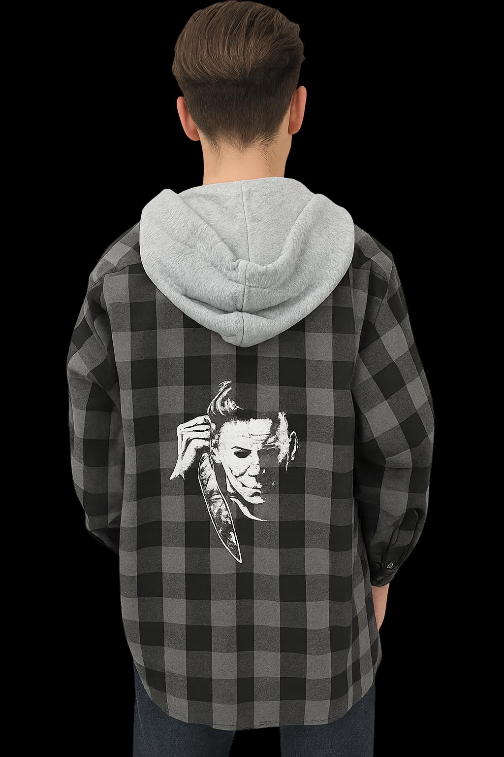 Michael Myers flannel hoodie