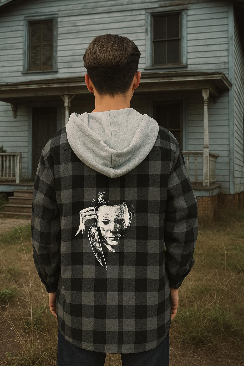 Michael Myers flannel hoodie