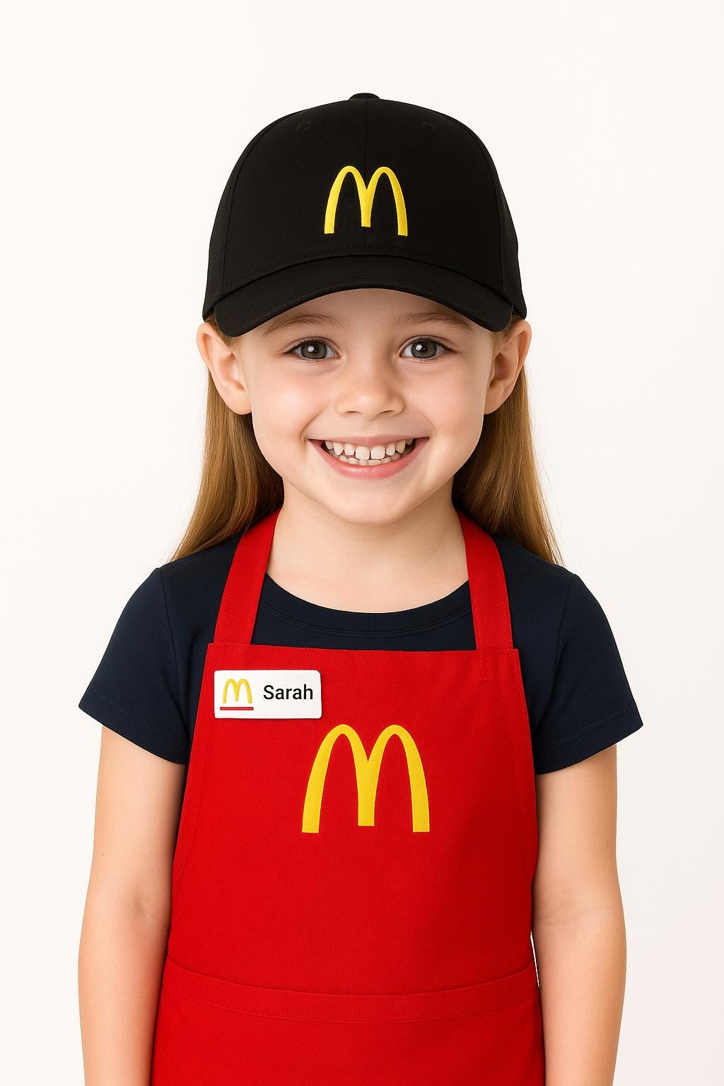 Mc Donalds Halloween costume.  Kids Dress Up | Halloween costume | Kids - Dress Up Set - MC Donalds  pretend play Outfit| Apron or cap