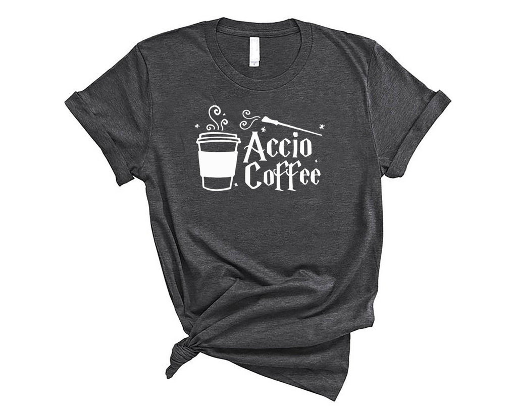 Accio Coffee shirt, Wizarding Coffee Lover shirt, Wizard shirt