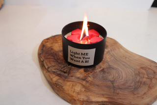 Valentines candle