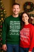 Friends Christmas sweatshirt,  Phoebe sweatshirt