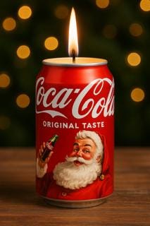 Diet coke/ coke  scented soy candles